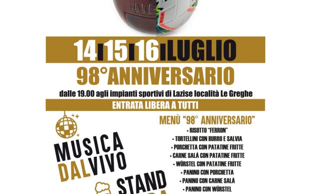 Una tre giorni per festeggiare il Calcio a Lazise