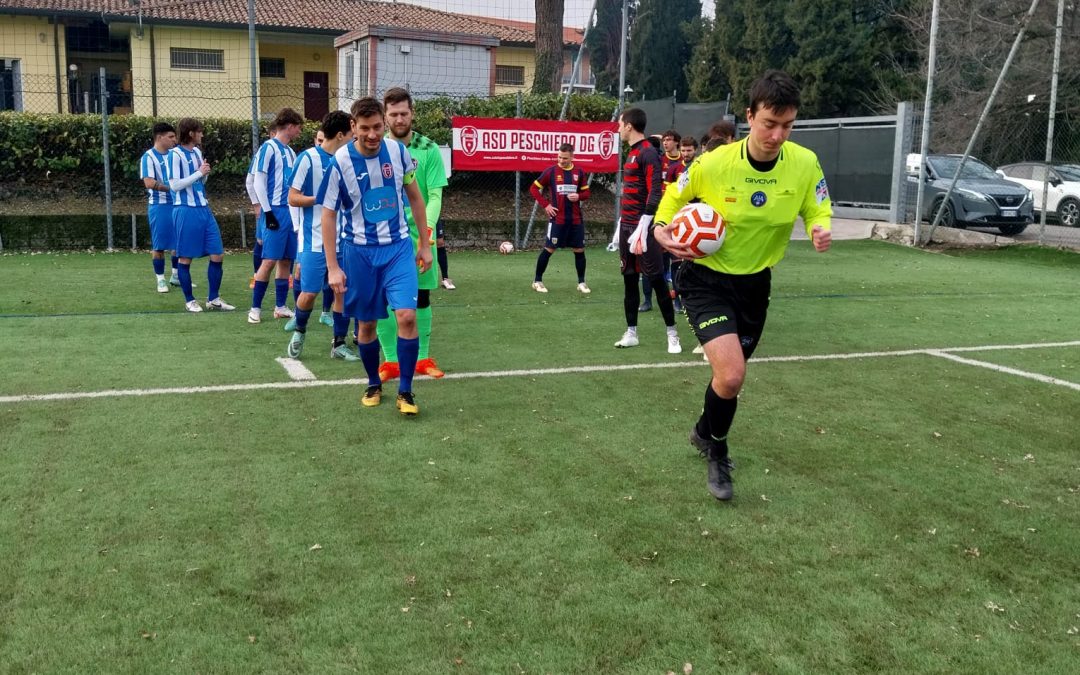 Amicabile gol, vittoria col Peschiera